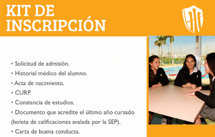 Inscripciones abiertas para este ciclo escolar
